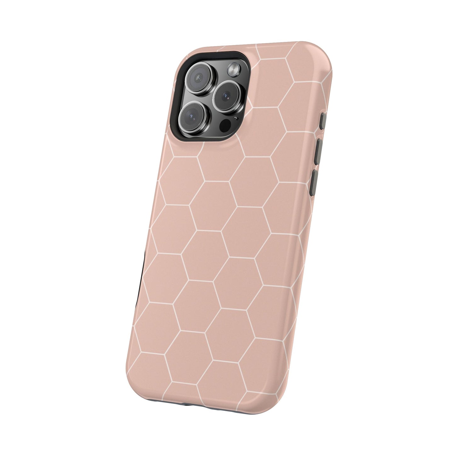 Stylish Magnetic Phone Case with Honeycomb Design