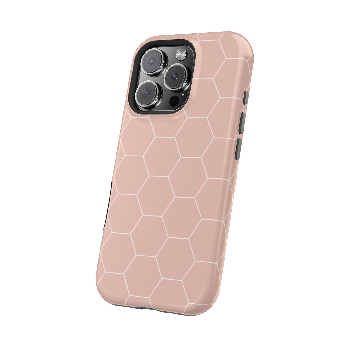 Stylish Magnetic Phone Case with Honeycomb Design