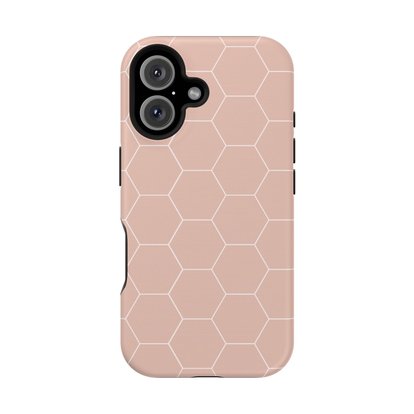 Stylish Magnetic Phone Case with Honeycomb Design