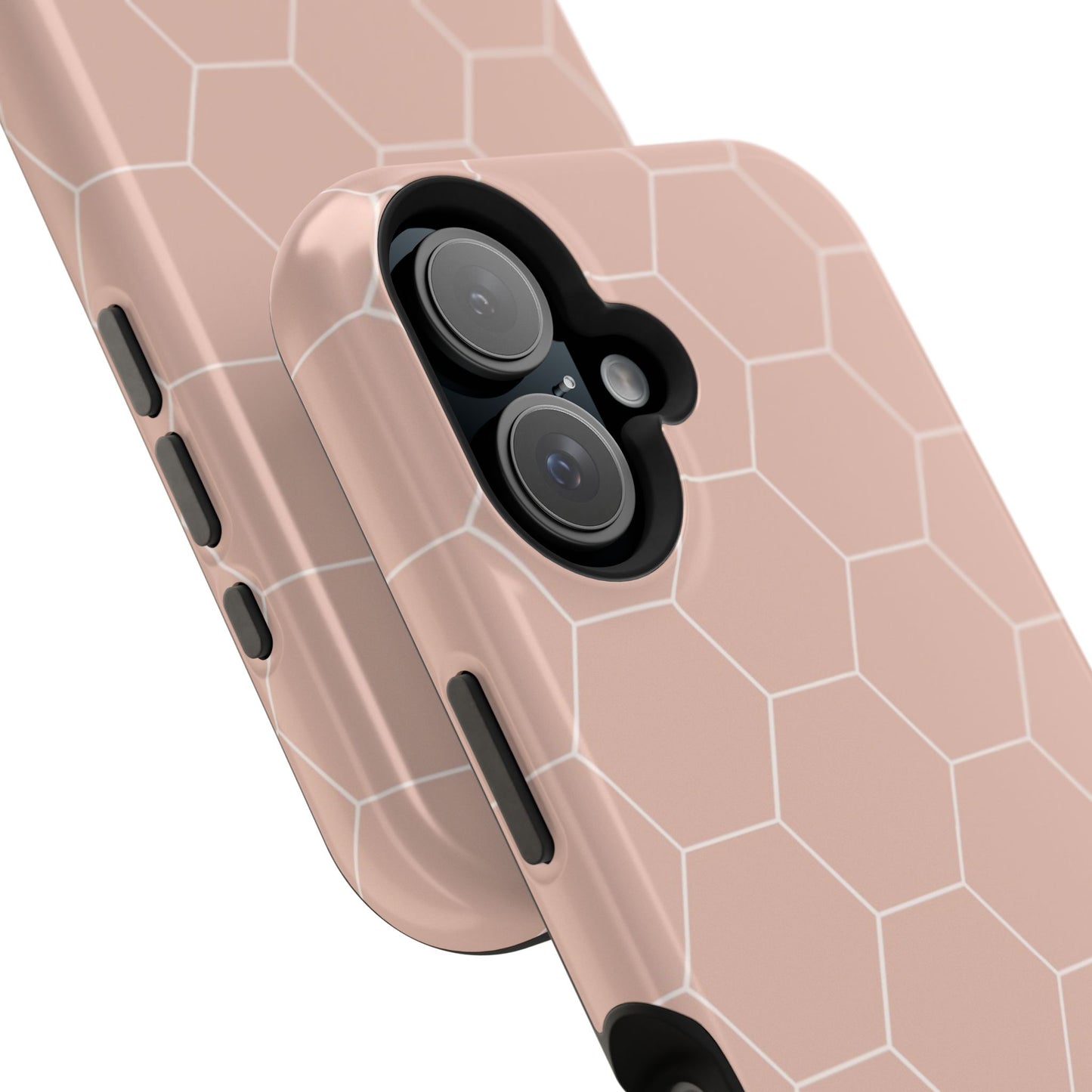 Stylish Magnetic Phone Case with Honeycomb Design