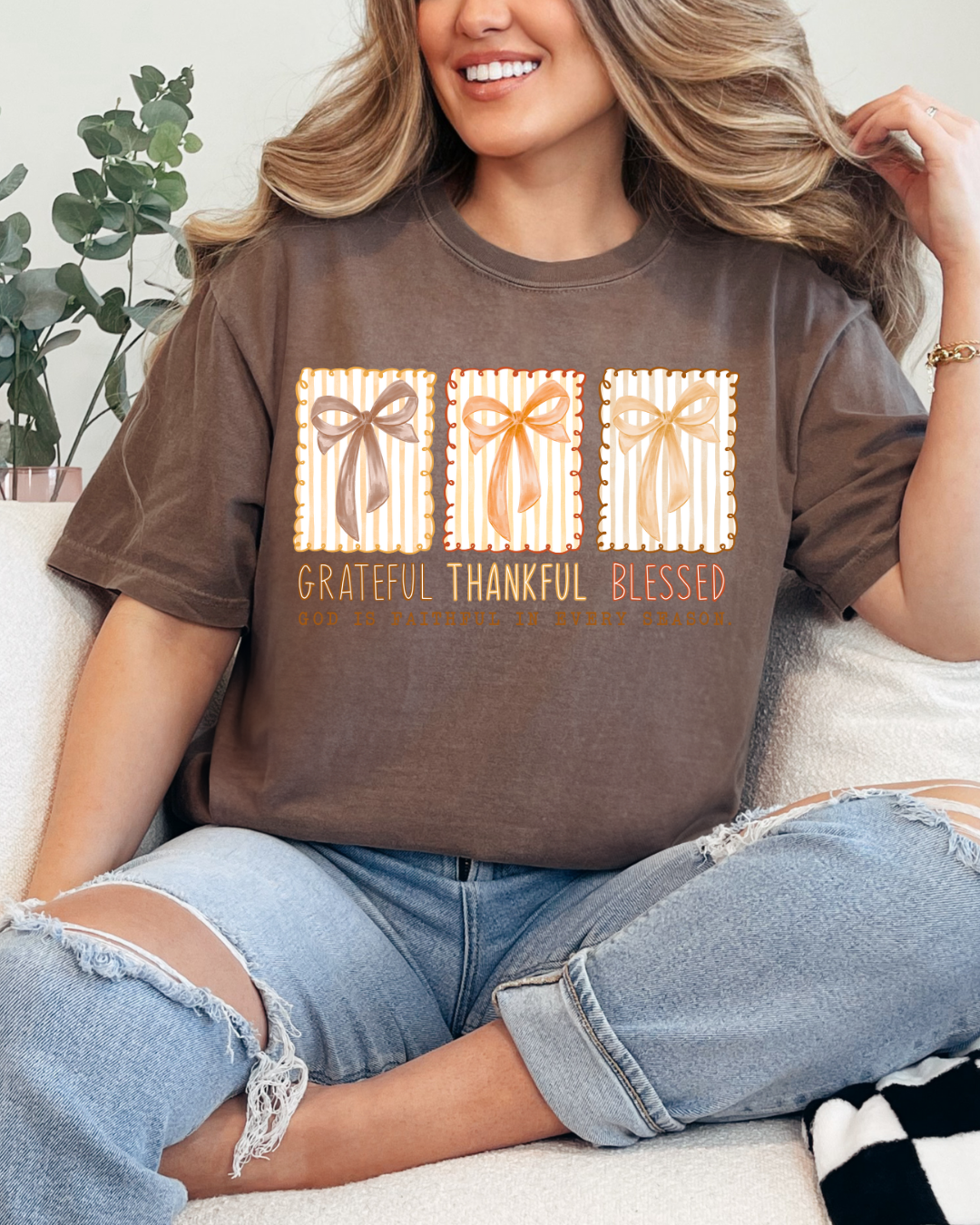 Grateful Thankful Blessed