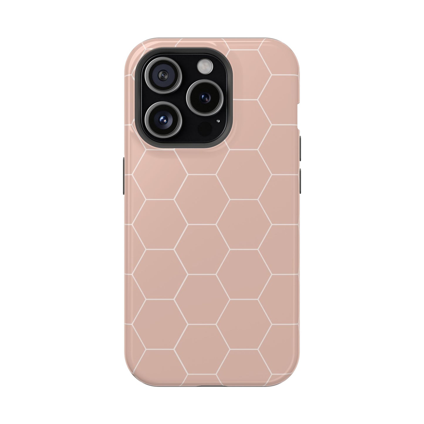 Stylish Magnetic Phone Case with Honeycomb Design