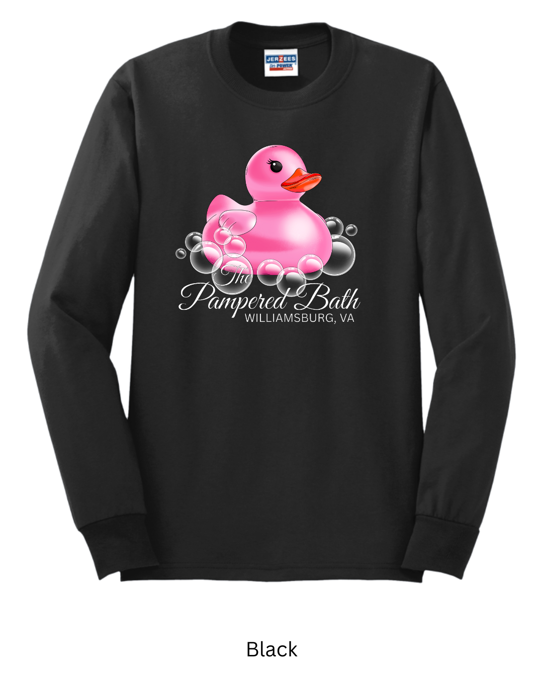 The pampered bath long sleeve