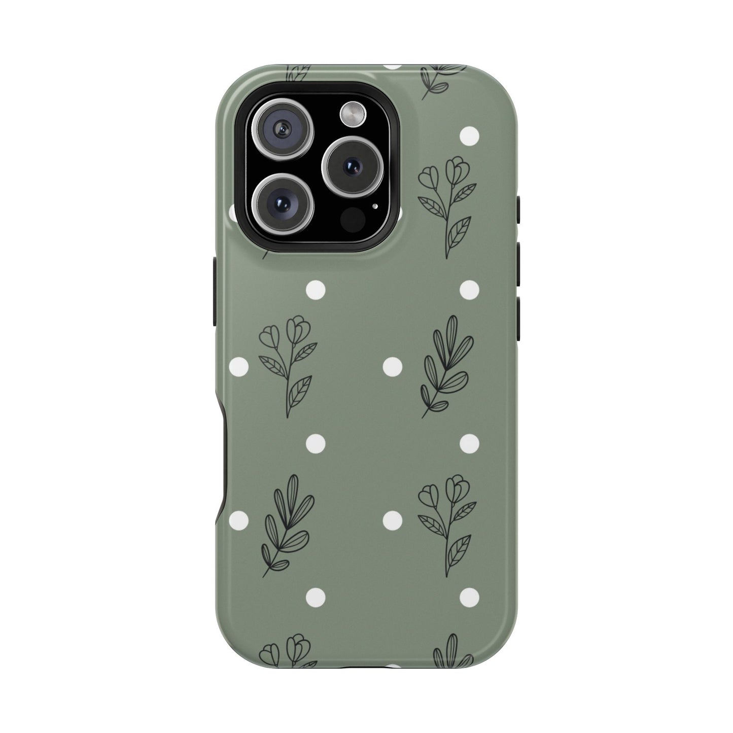 Floral Magnetic Tough Cases for iPhone