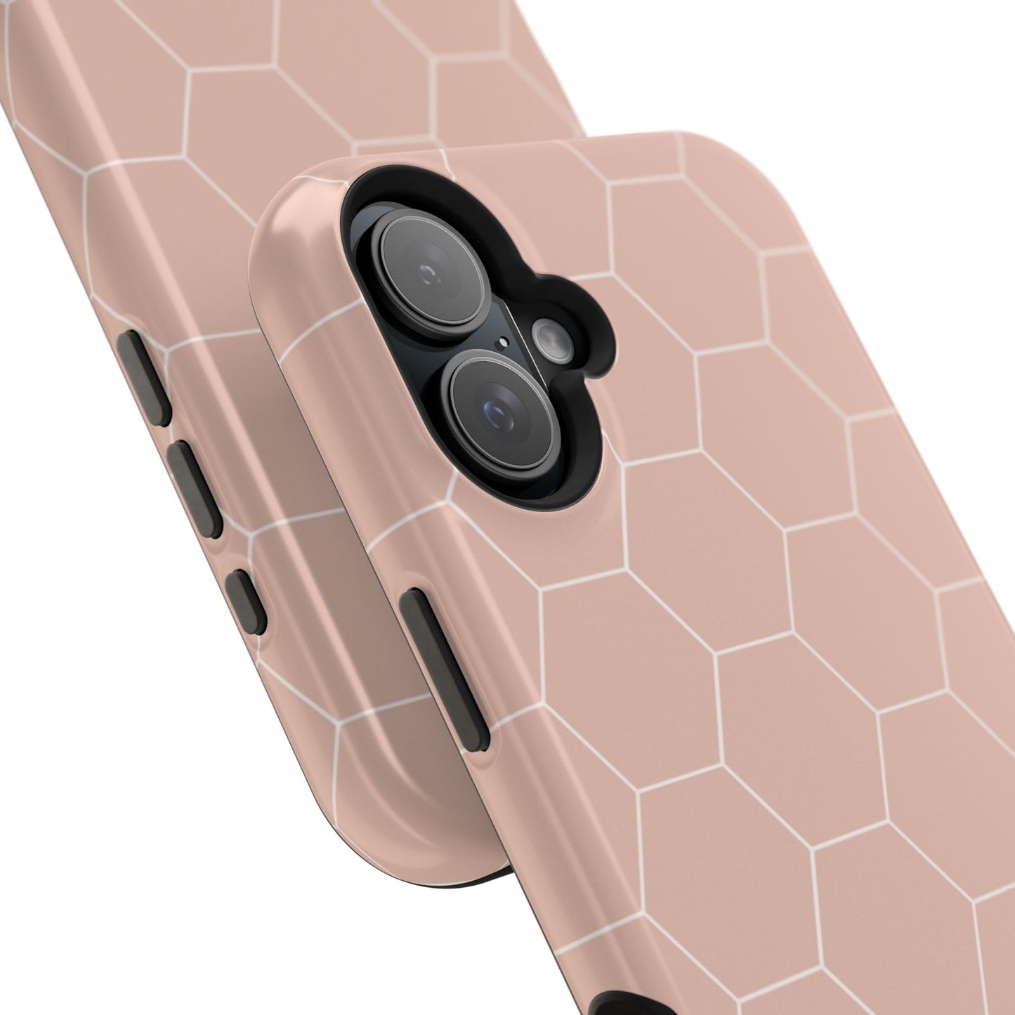 Stylish Magnetic Phone Case with Honeycomb Design