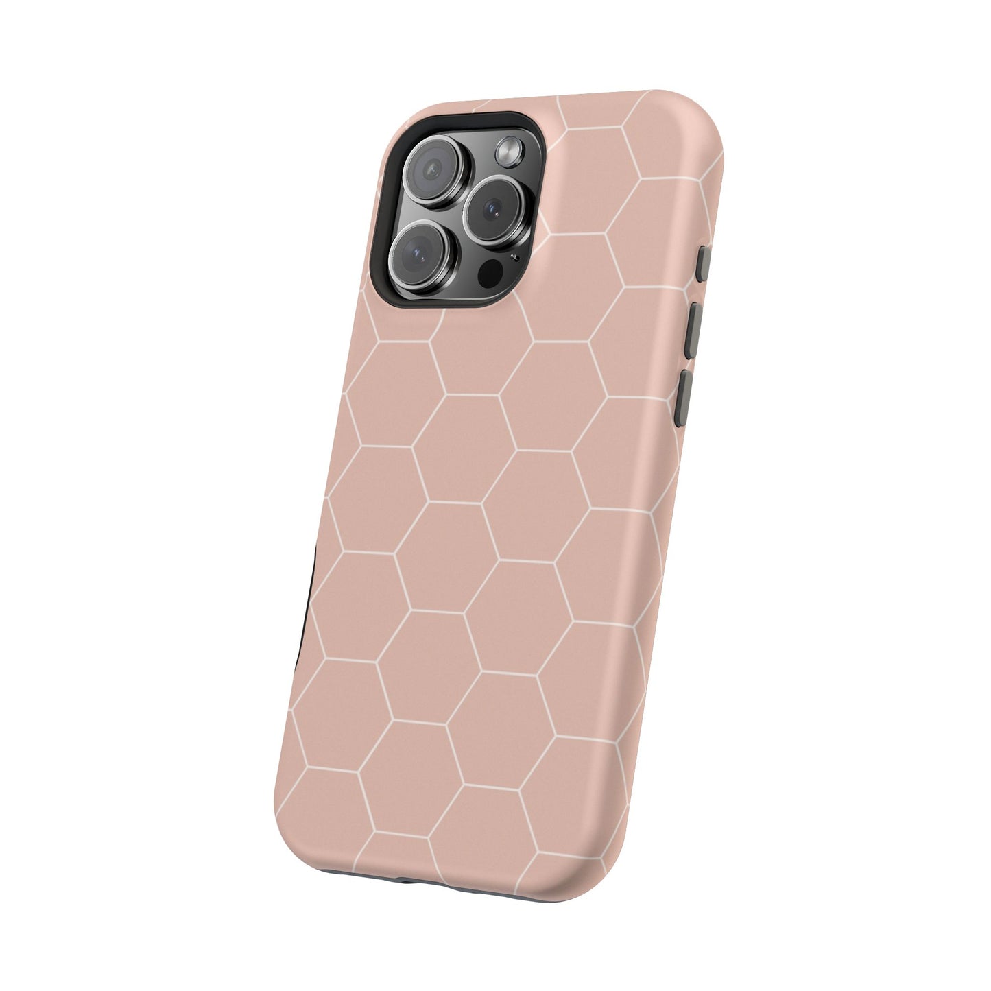 Stylish Magnetic Phone Case with Honeycomb Design