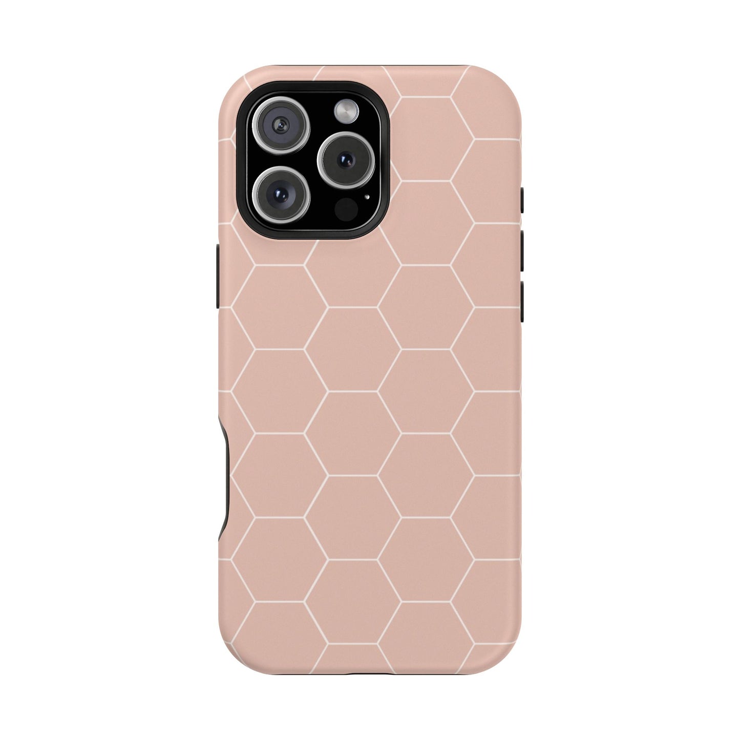Stylish Magnetic Phone Case with Honeycomb Design