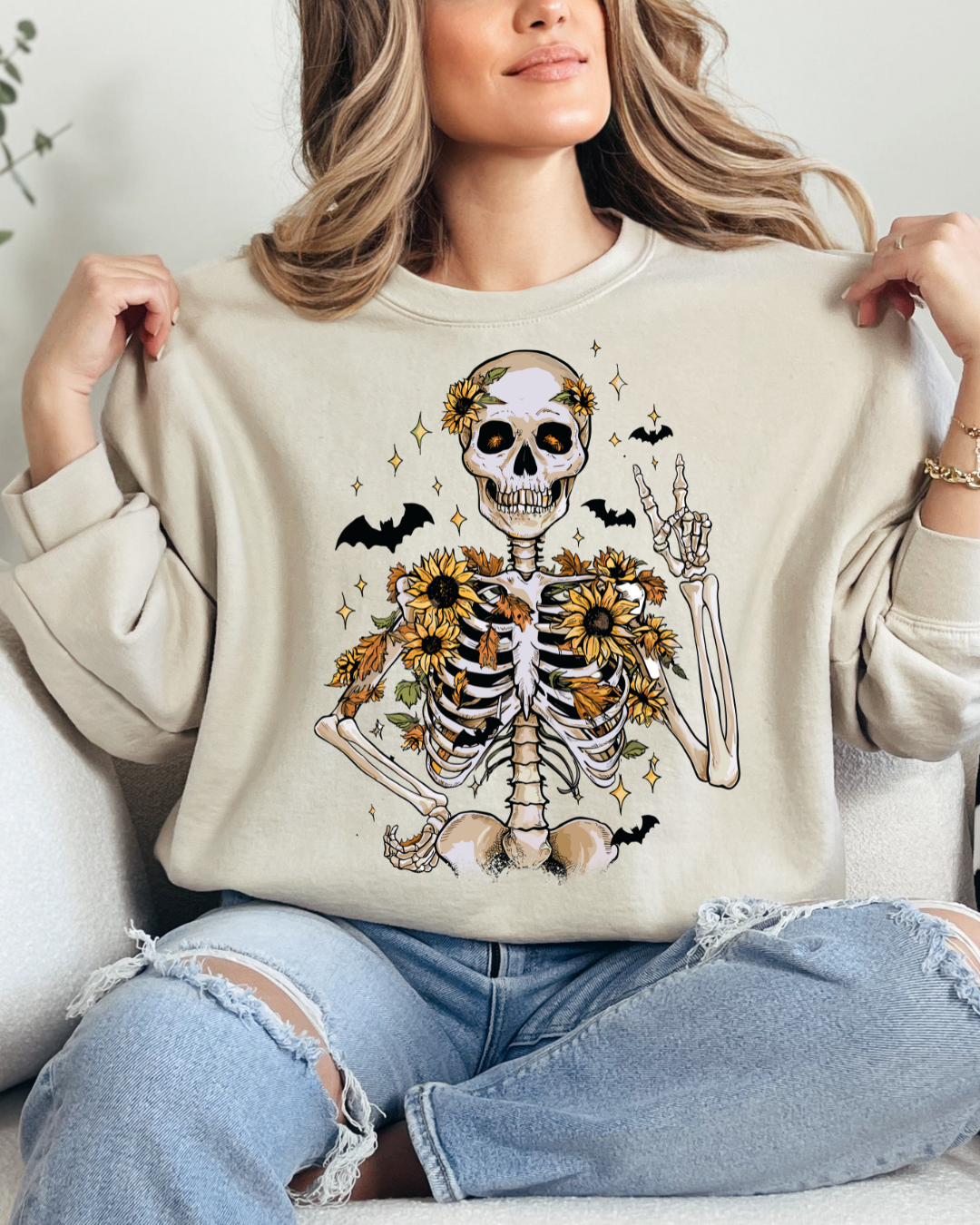 Halloween Skeleton Sweater
