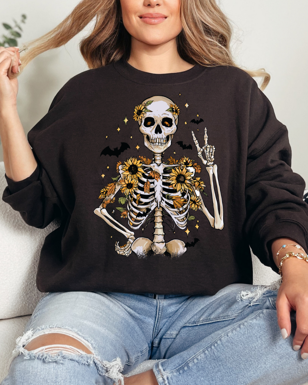 Halloween Skeleton Sweater