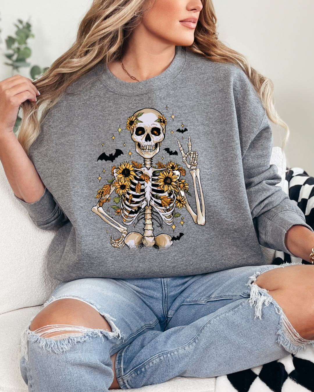 Halloween Skeleton Sweater