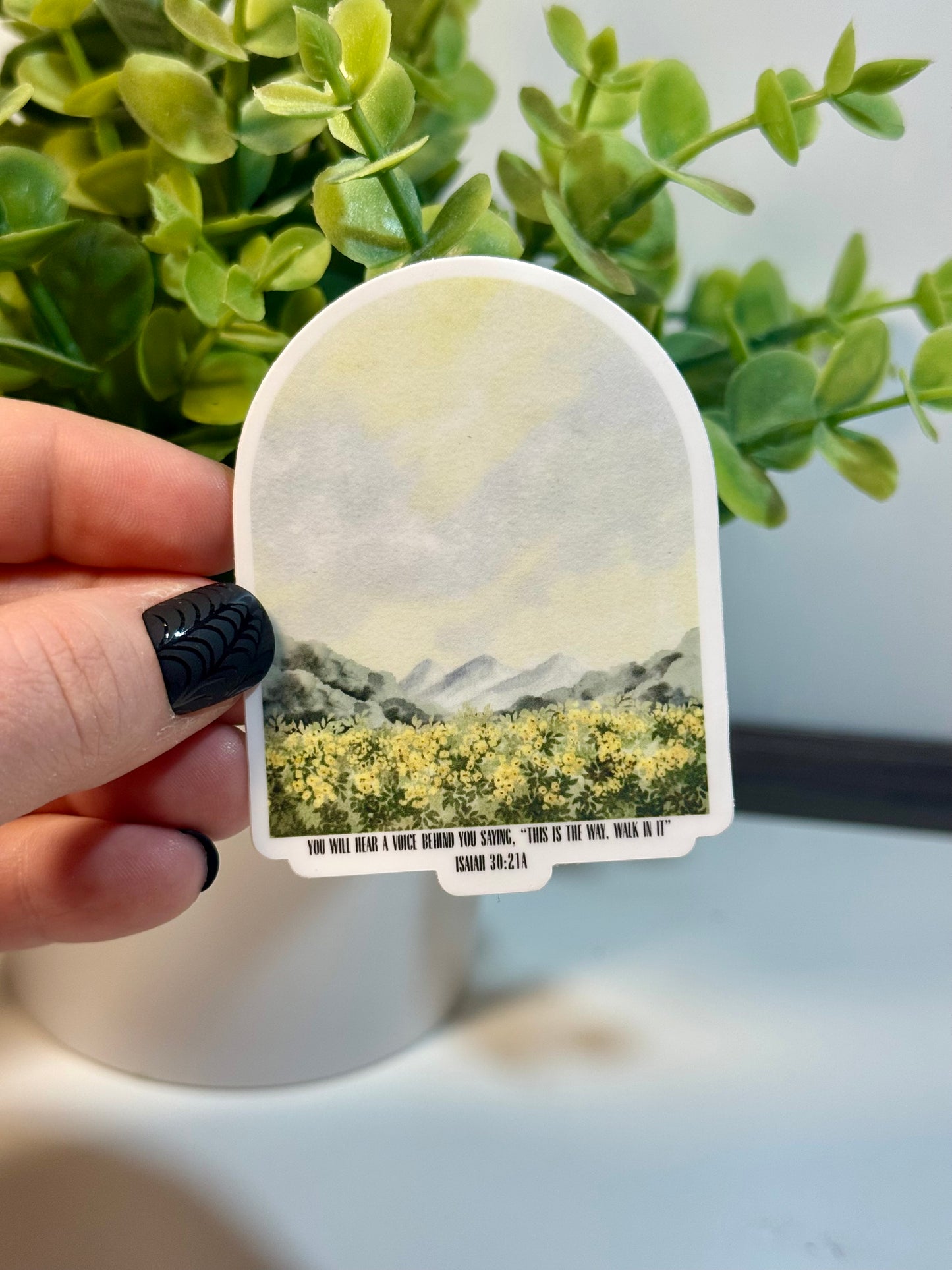 You will hear a voice behind you saying “this is the way, walk in it”