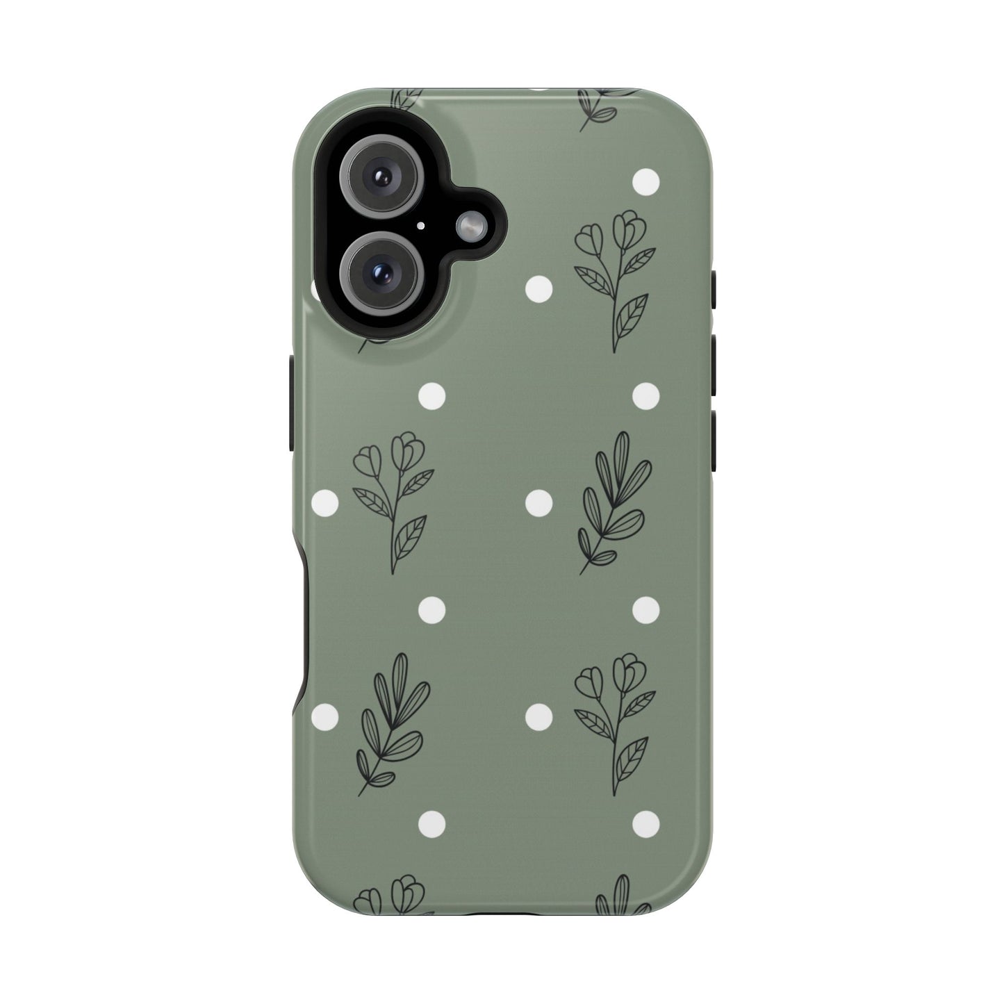 Floral Magnetic Tough Cases for iPhone