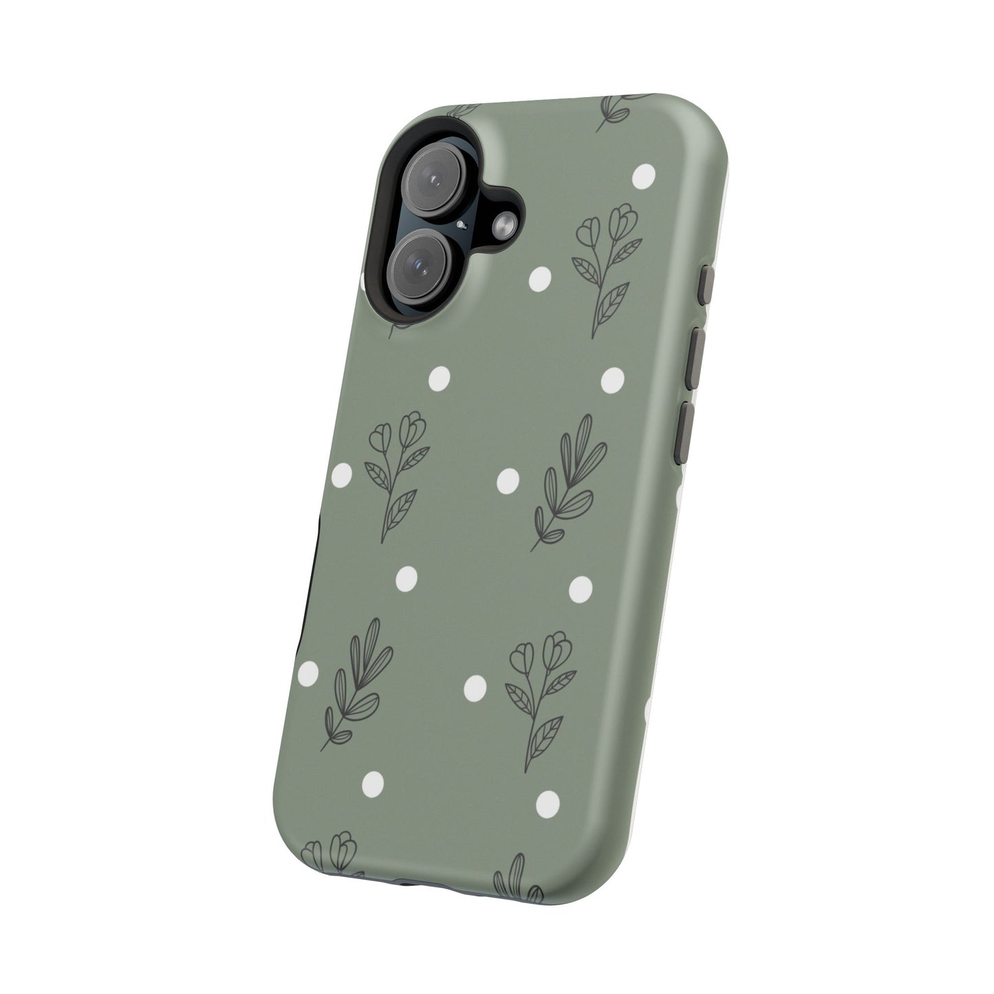 Floral Magnetic Tough Cases for iPhone