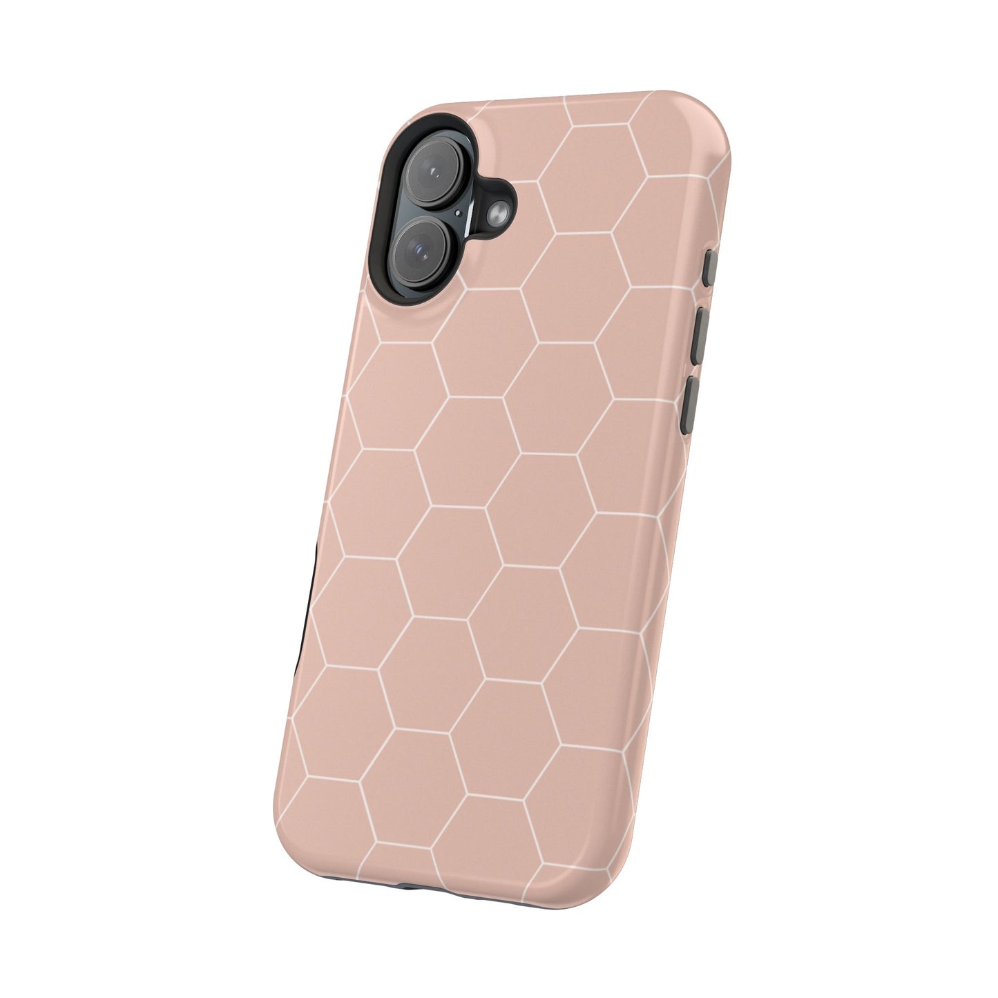 Stylish Magnetic Phone Case with Honeycomb Design