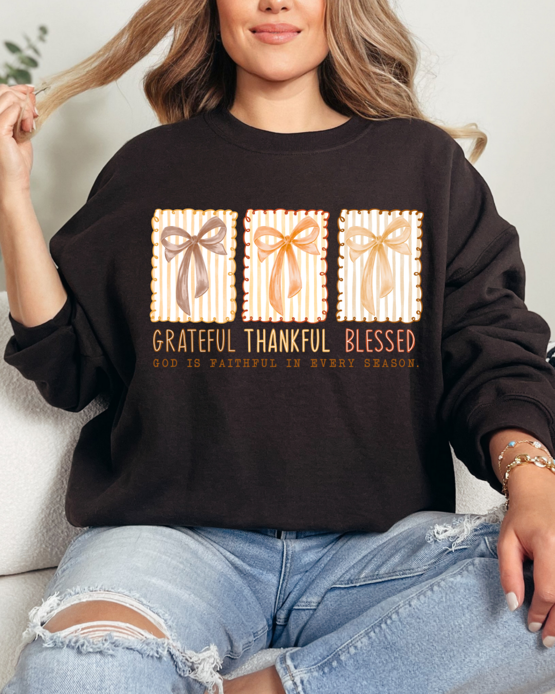 Grateful Thankful Blessed