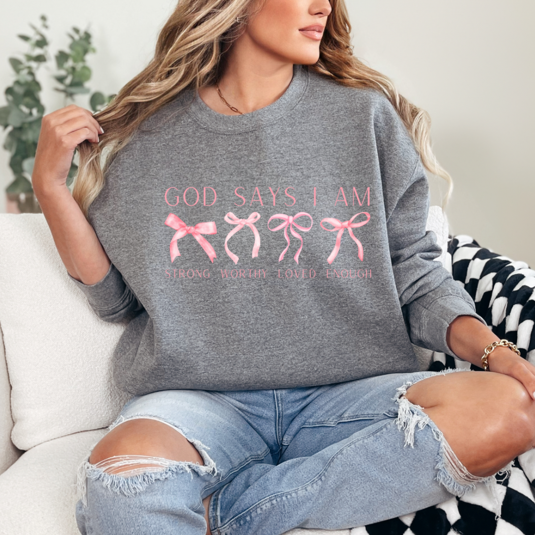 God Says I Am Sweater