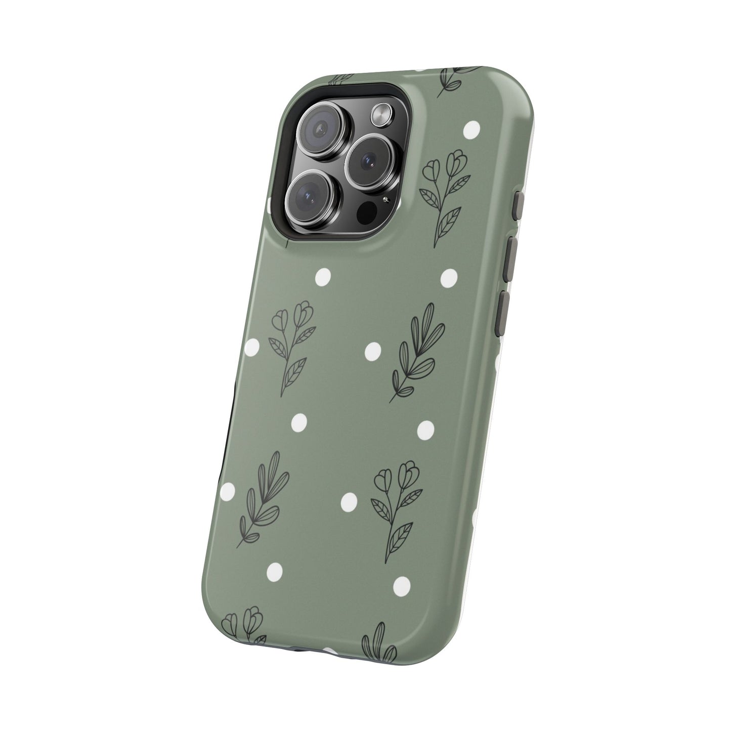 Floral Magnetic Tough Cases for iPhone