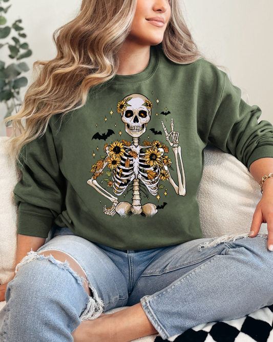 Halloween Skeleton Sweater