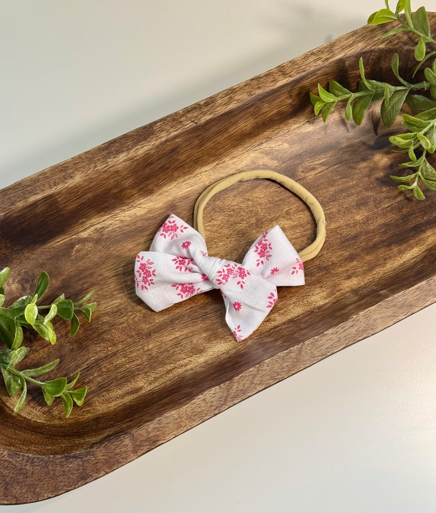 Vintage Rose Bow