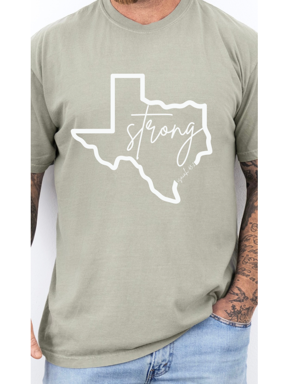Texas Strong Tee - Supporting Texas Flood Relief