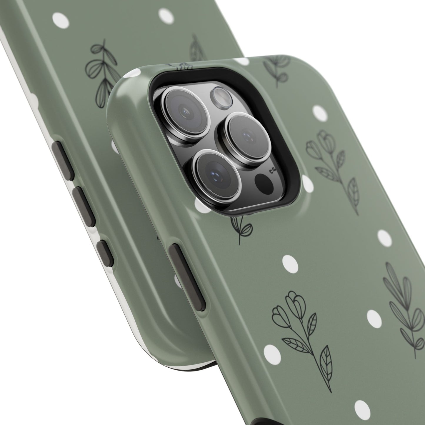 Floral Magnetic Tough Cases for iPhone