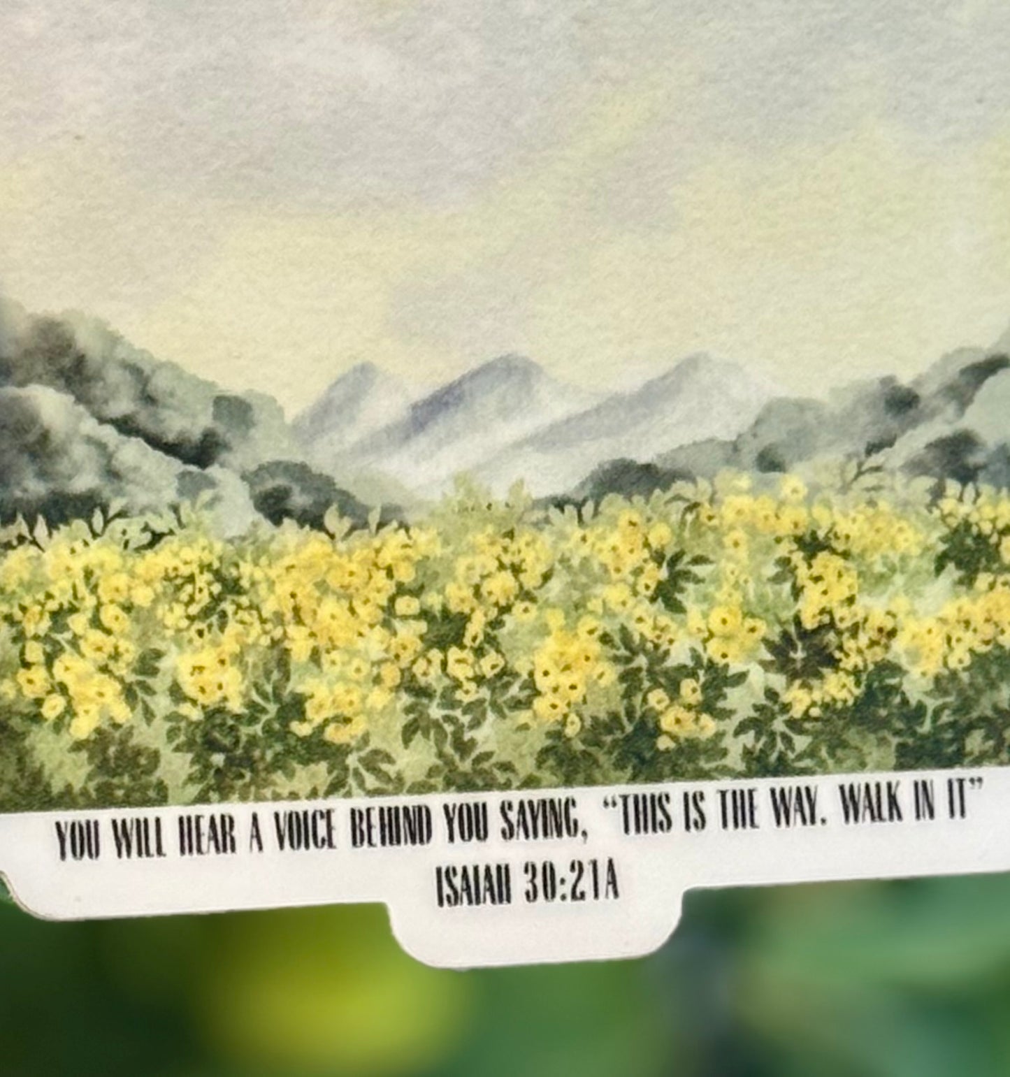 You will hear a voice behind you saying “this is the way, walk in it”