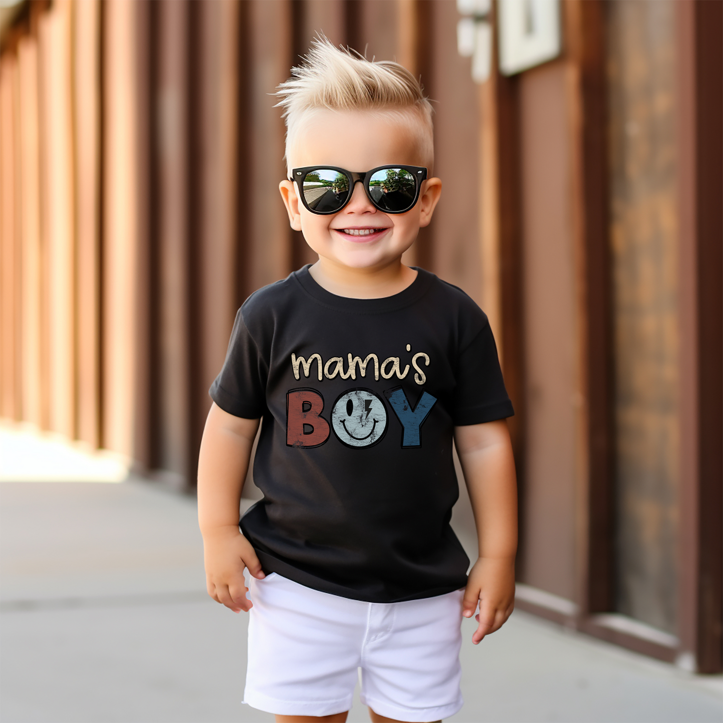 Mama Boy Toddler Shirt