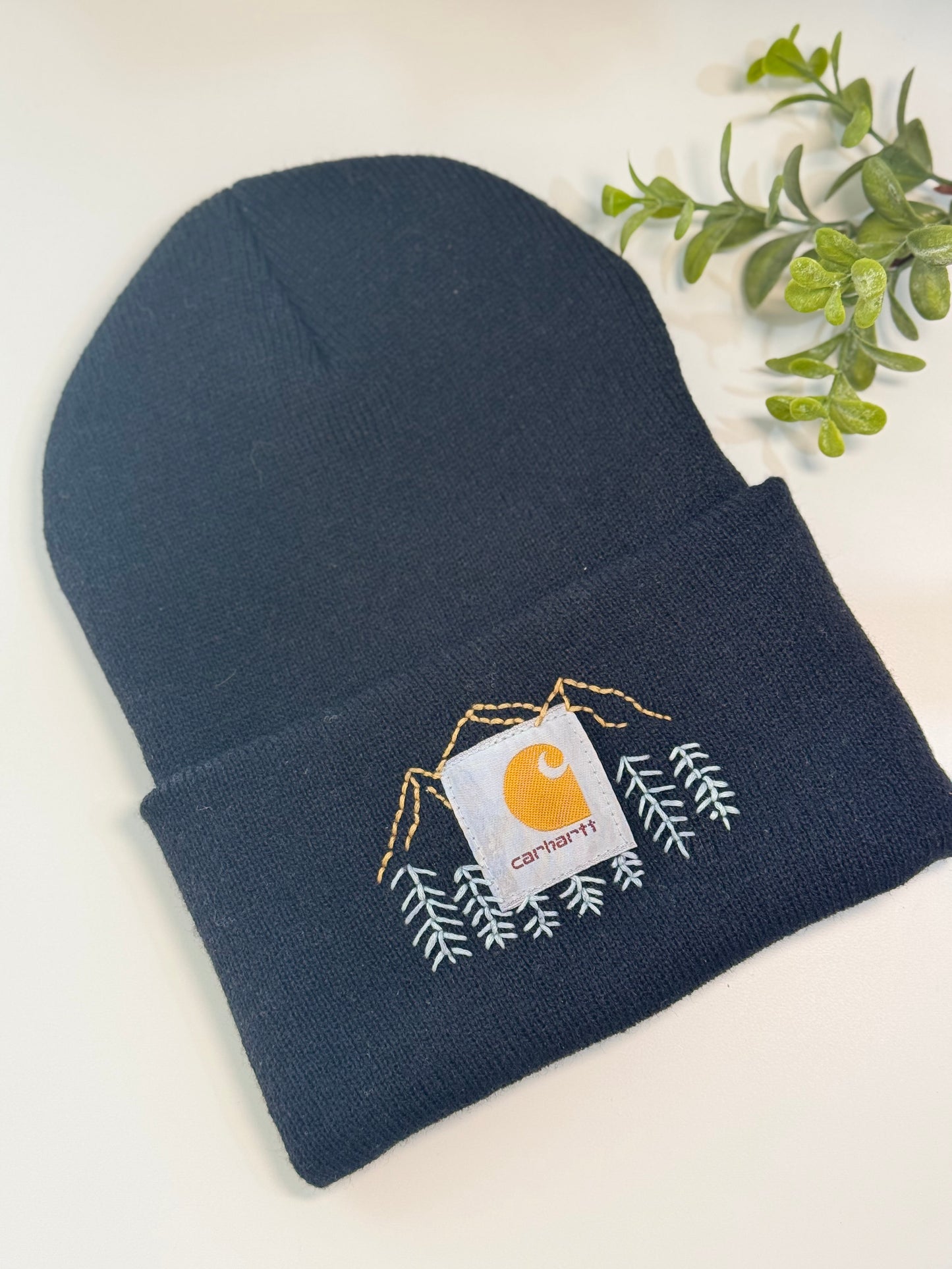 Hand Embroidered Beanie