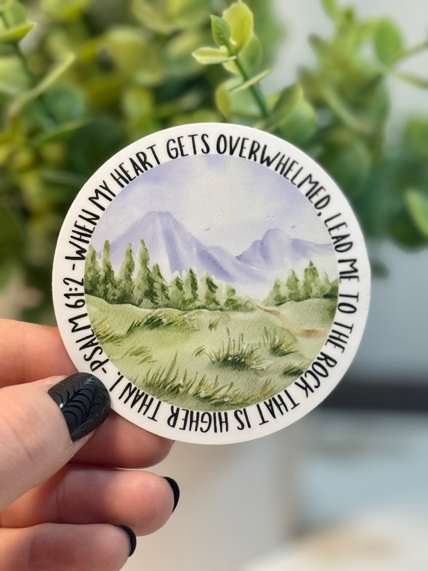 When my heart gets overwhelmed lead me to the rock that is higher than I