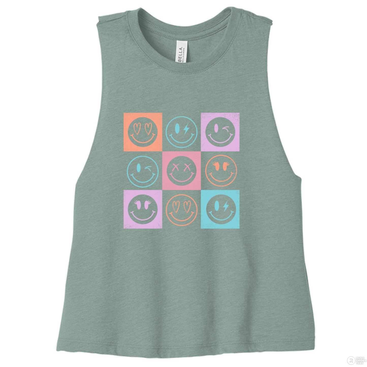 Heather Dusty Blue - FRONT